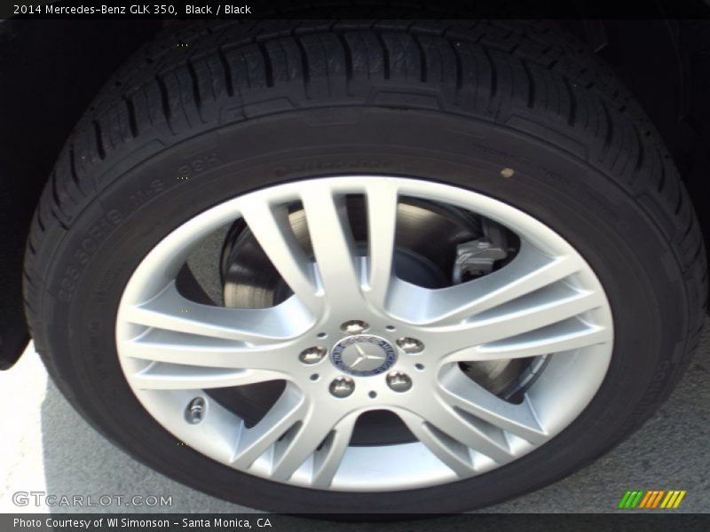 Black / Black 2014 Mercedes-Benz GLK 350
