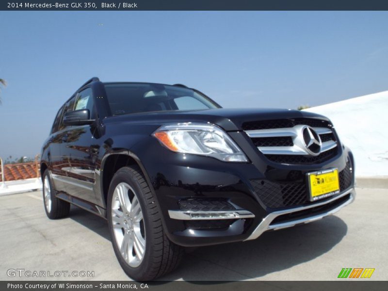 Black / Black 2014 Mercedes-Benz GLK 350