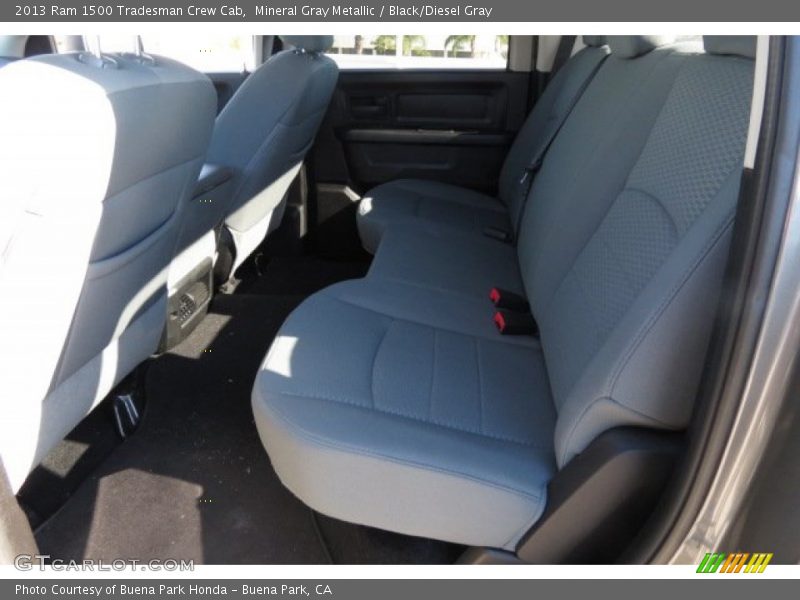 Mineral Gray Metallic / Black/Diesel Gray 2013 Ram 1500 Tradesman Crew Cab