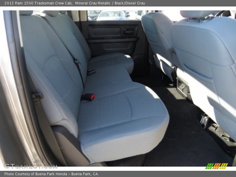 Mineral Gray Metallic / Black/Diesel Gray 2013 Ram 1500 Tradesman Crew Cab