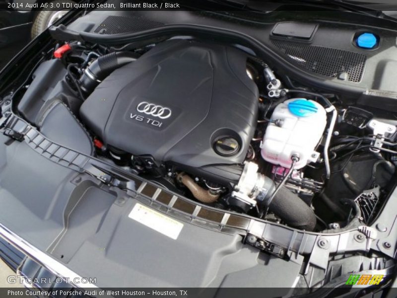  2014 A6 3.0 TDI quattro Sedan Engine - 3.0 Liter TDI DOHC 24-Valve Turbo-Diesel V6