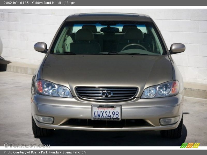 Golden Sand Metallic / Beige 2002 Infiniti I 35