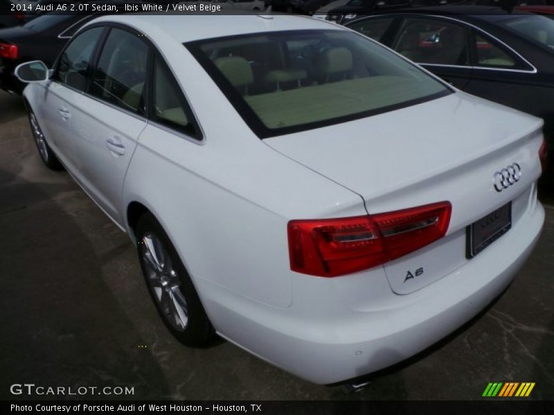 Ibis White / Velvet Beige 2014 Audi A6 2.0T Sedan
