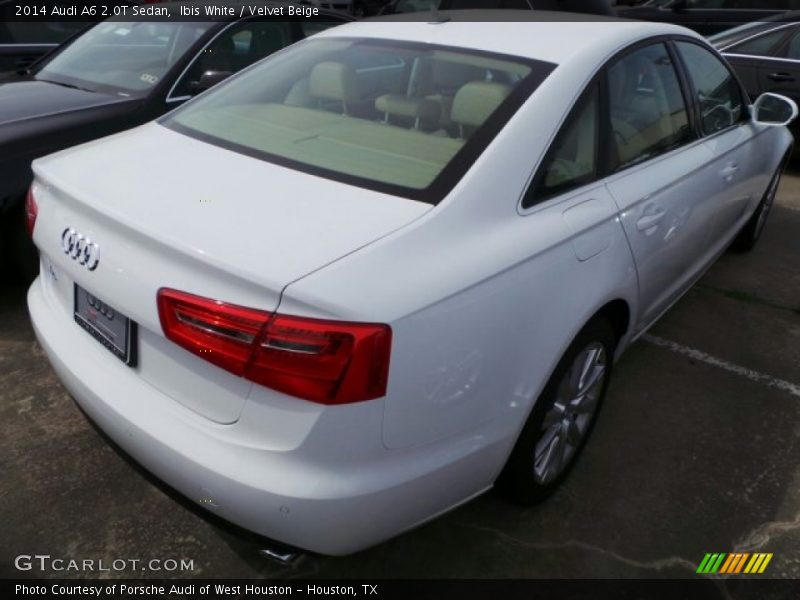 Ibis White / Velvet Beige 2014 Audi A6 2.0T Sedan