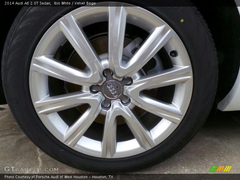 Ibis White / Velvet Beige 2014 Audi A6 2.0T Sedan