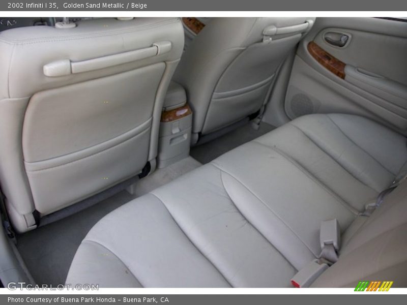 Golden Sand Metallic / Beige 2002 Infiniti I 35