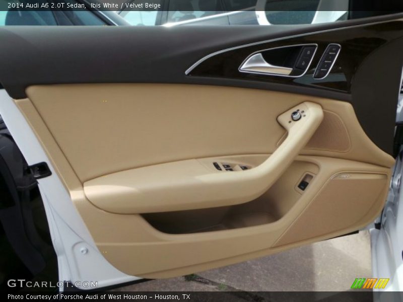 Ibis White / Velvet Beige 2014 Audi A6 2.0T Sedan