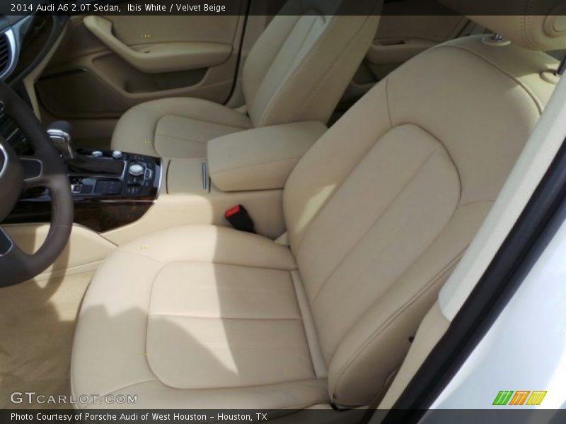 Ibis White / Velvet Beige 2014 Audi A6 2.0T Sedan
