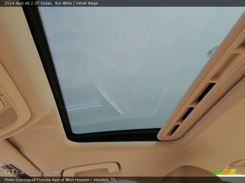 Ibis White / Velvet Beige 2014 Audi A6 2.0T Sedan