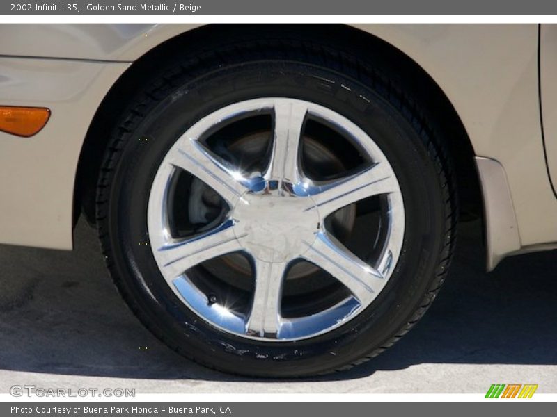 Golden Sand Metallic / Beige 2002 Infiniti I 35