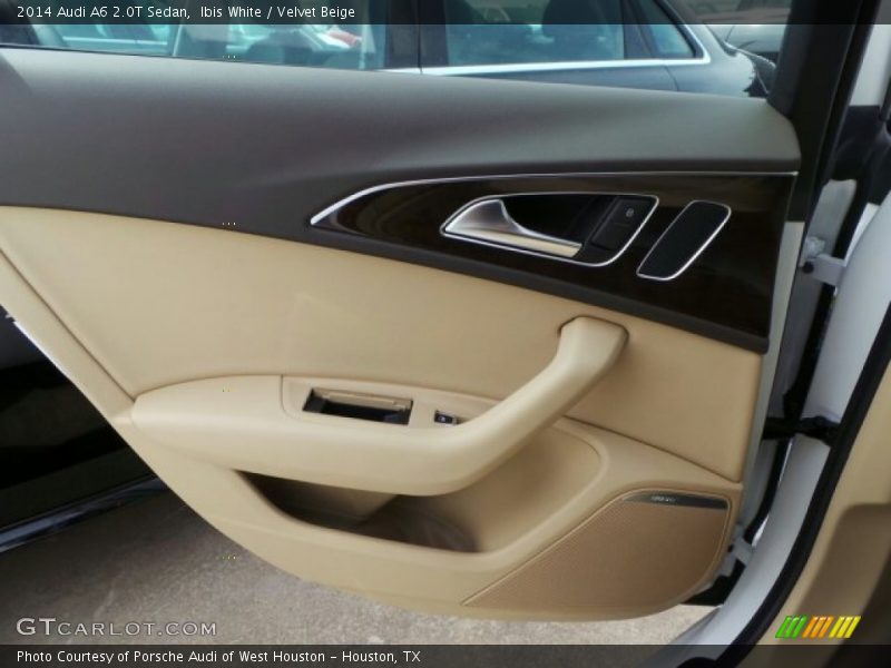Ibis White / Velvet Beige 2014 Audi A6 2.0T Sedan