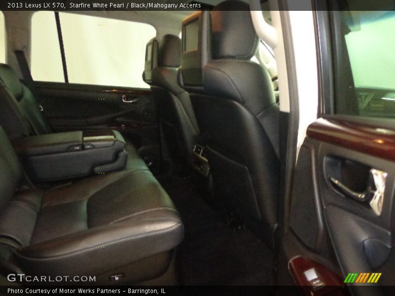 Starfire White Pearl / Black/Mahogany Accents 2013 Lexus LX 570