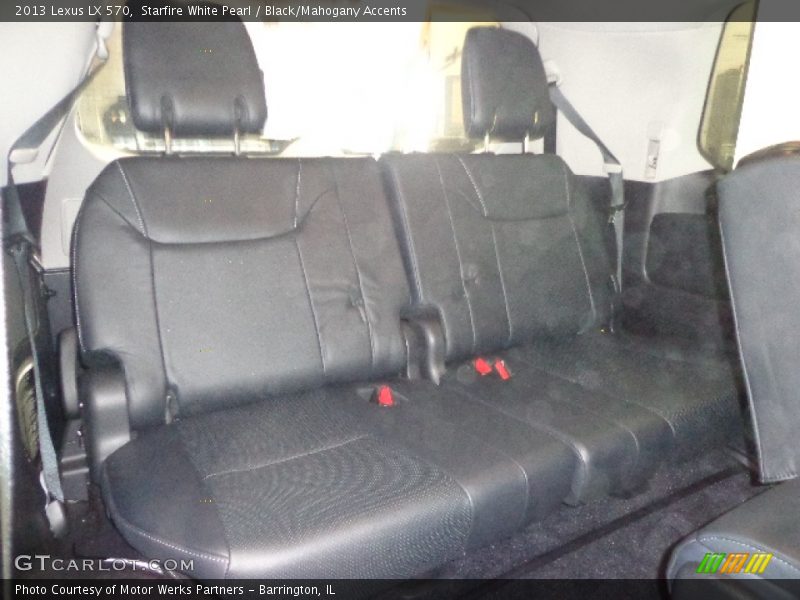 Starfire White Pearl / Black/Mahogany Accents 2013 Lexus LX 570