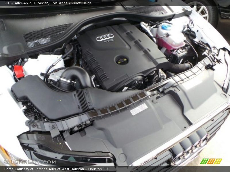 Ibis White / Velvet Beige 2014 Audi A6 2.0T Sedan