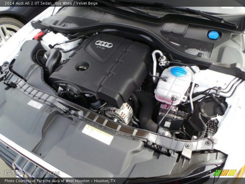 Ibis White / Velvet Beige 2014 Audi A6 2.0T Sedan