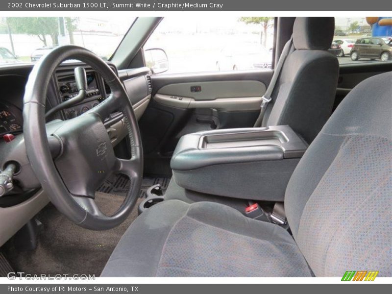  2002 Suburban 1500 LT Graphite/Medium Gray Interior