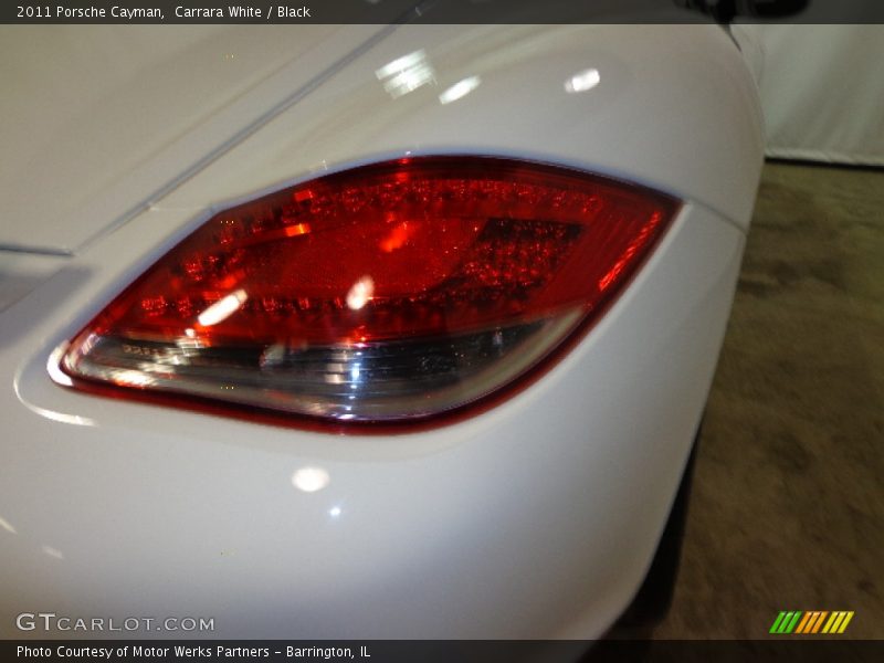 Carrara White / Black 2011 Porsche Cayman