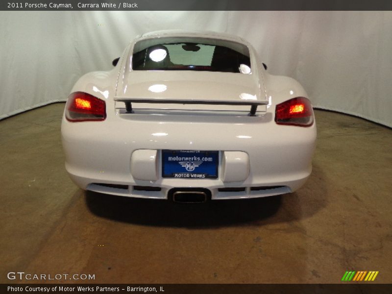 Carrara White / Black 2011 Porsche Cayman