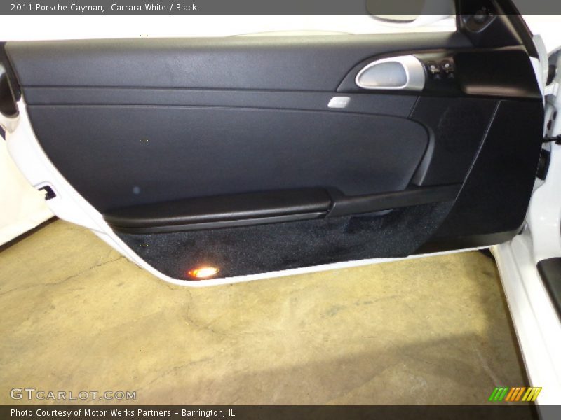 Carrara White / Black 2011 Porsche Cayman