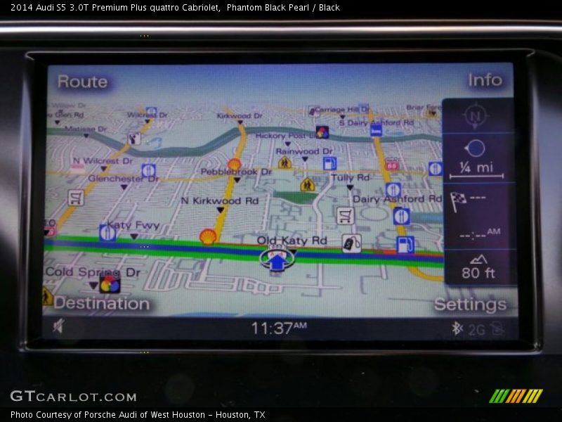 Navigation of 2014 S5 3.0T Premium Plus quattro Cabriolet