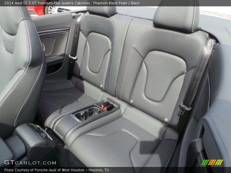 Rear Seat of 2014 S5 3.0T Premium Plus quattro Cabriolet