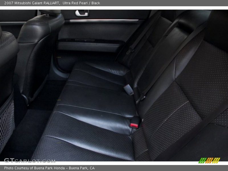Ultra Red Pearl / Black 2007 Mitsubishi Galant RALLIART