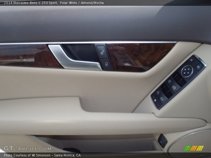 Polar White / Almond/Mocha 2014 Mercedes-Benz C 250 Sport