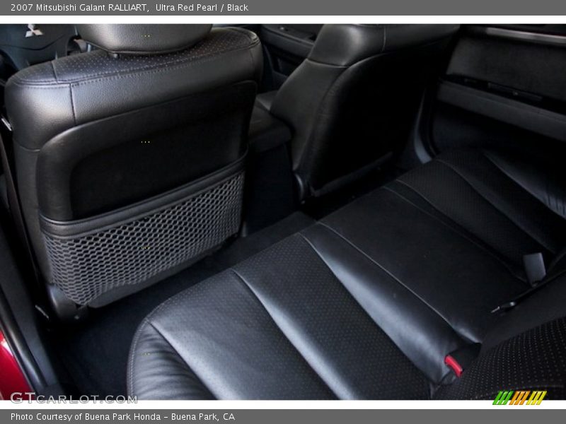 Ultra Red Pearl / Black 2007 Mitsubishi Galant RALLIART