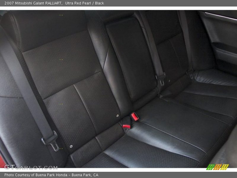 Ultra Red Pearl / Black 2007 Mitsubishi Galant RALLIART