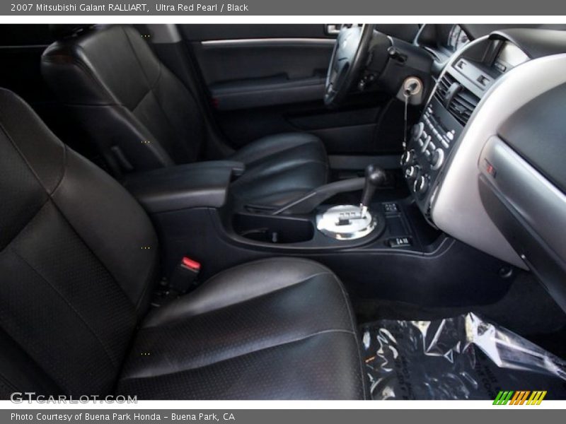 Ultra Red Pearl / Black 2007 Mitsubishi Galant RALLIART