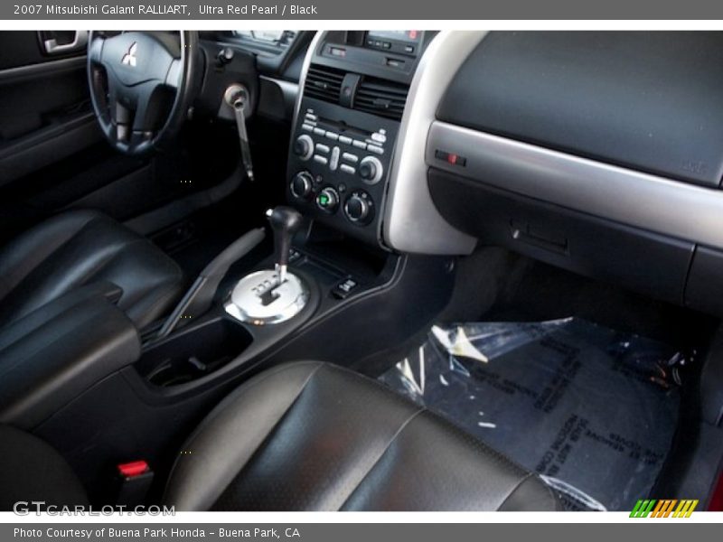 Ultra Red Pearl / Black 2007 Mitsubishi Galant RALLIART