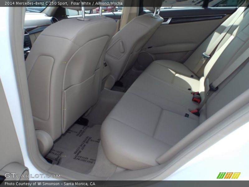 Polar White / Almond/Mocha 2014 Mercedes-Benz C 250 Sport