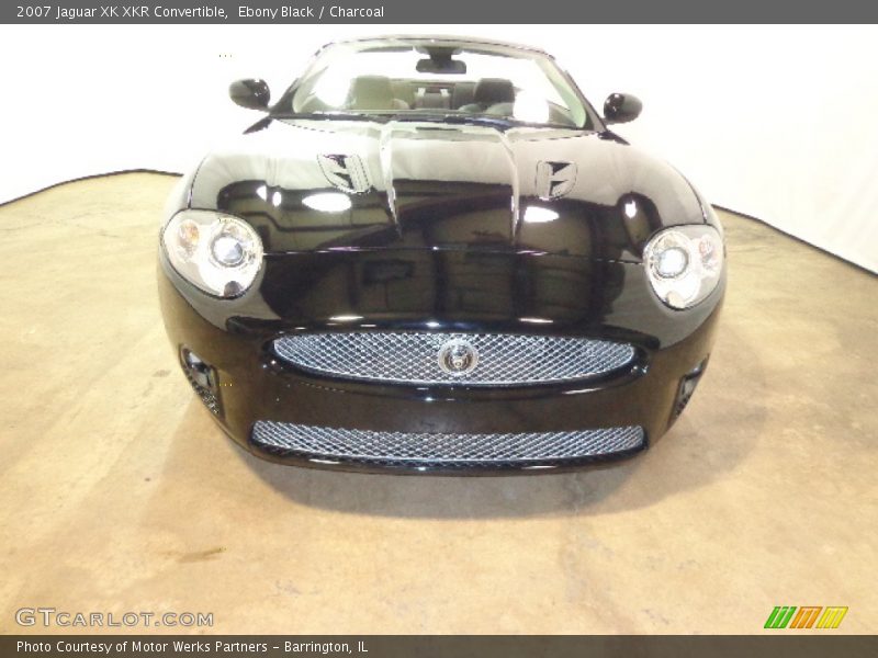 Ebony Black / Charcoal 2007 Jaguar XK XKR Convertible