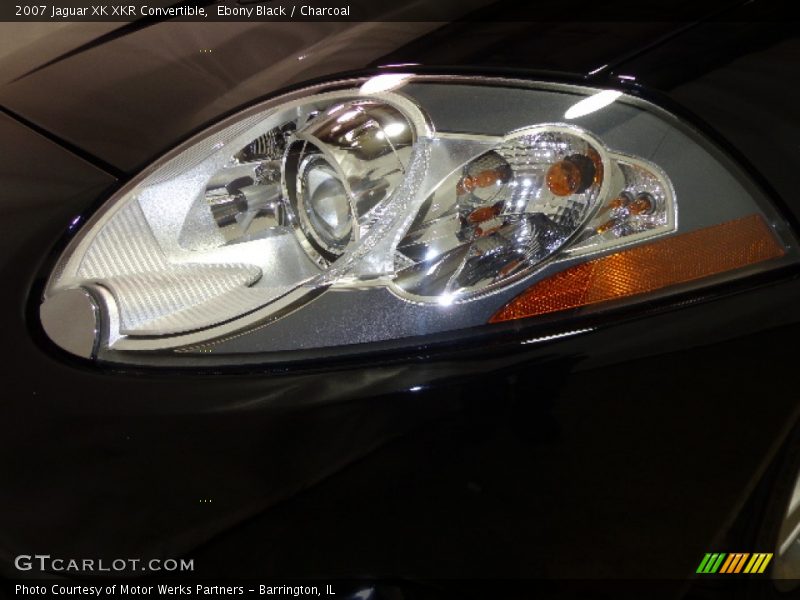 Ebony Black / Charcoal 2007 Jaguar XK XKR Convertible
