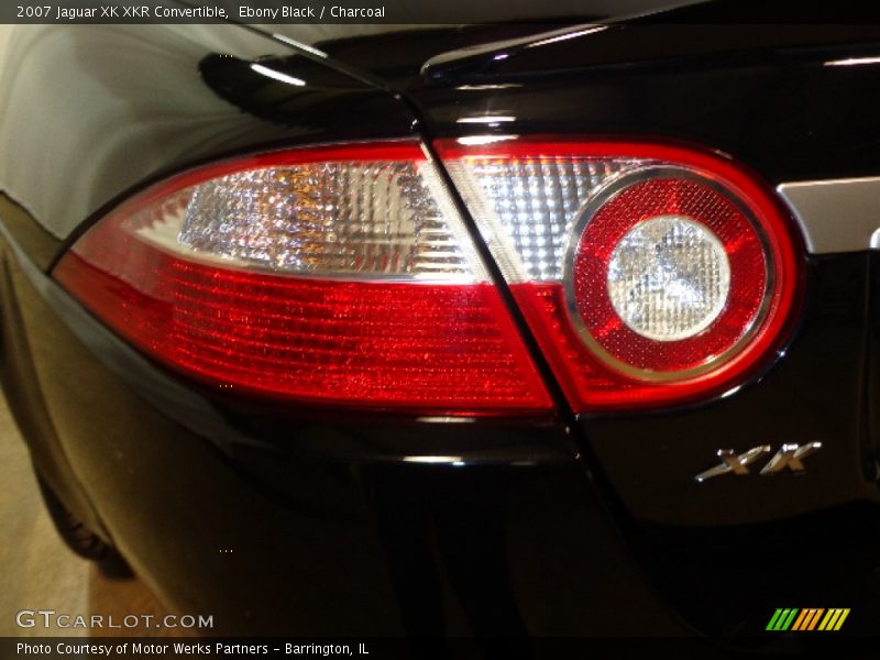 Ebony Black / Charcoal 2007 Jaguar XK XKR Convertible
