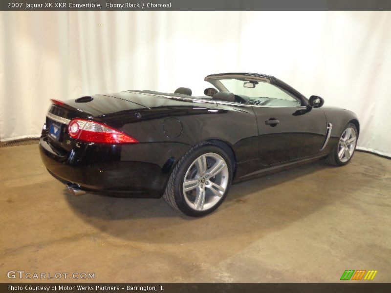 Ebony Black / Charcoal 2007 Jaguar XK XKR Convertible