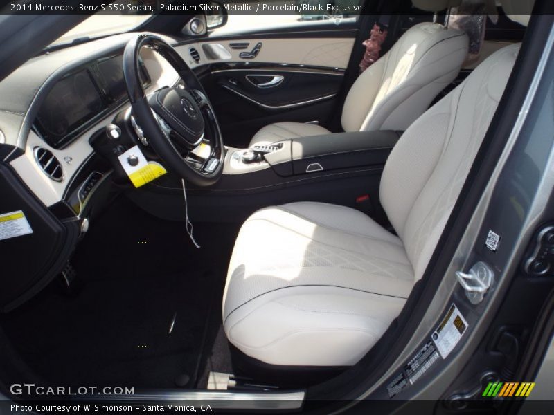 2014 S 550 Sedan Porcelain/Black Exclusive Interior