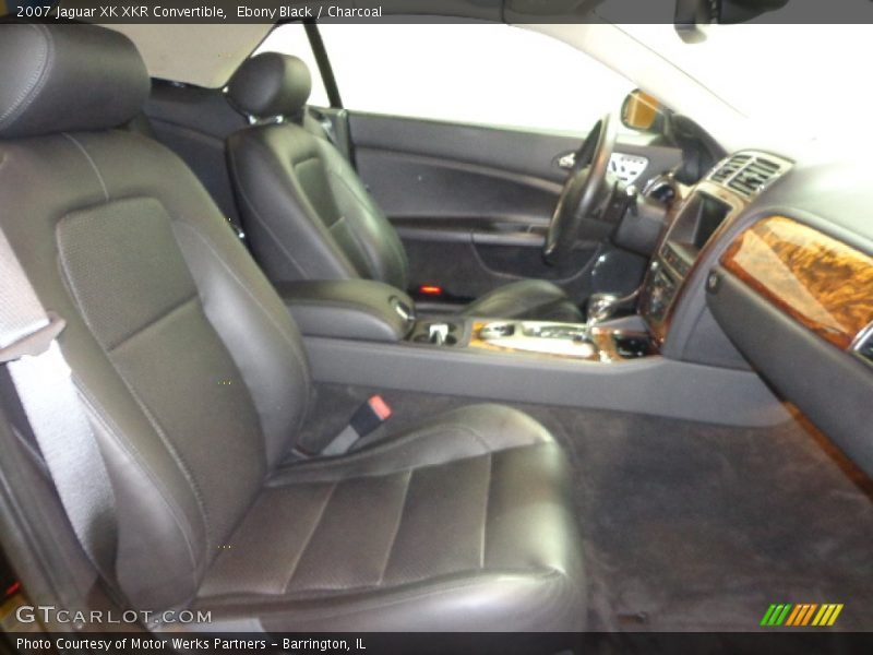 Ebony Black / Charcoal 2007 Jaguar XK XKR Convertible
