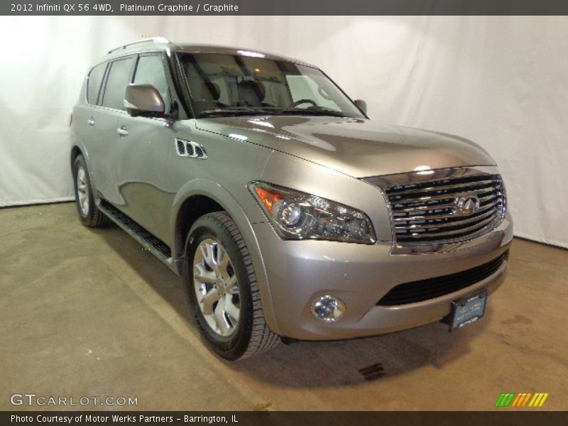 Platinum Graphite / Graphite 2012 Infiniti QX 56 4WD