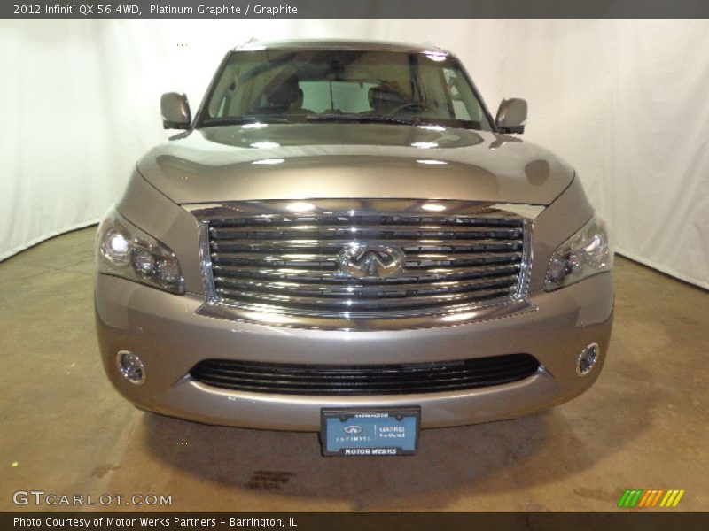 Platinum Graphite / Graphite 2012 Infiniti QX 56 4WD