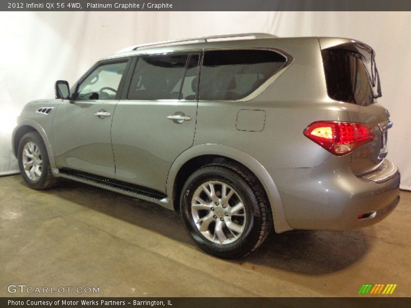 Platinum Graphite / Graphite 2012 Infiniti QX 56 4WD