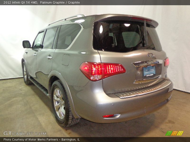 Platinum Graphite / Graphite 2012 Infiniti QX 56 4WD