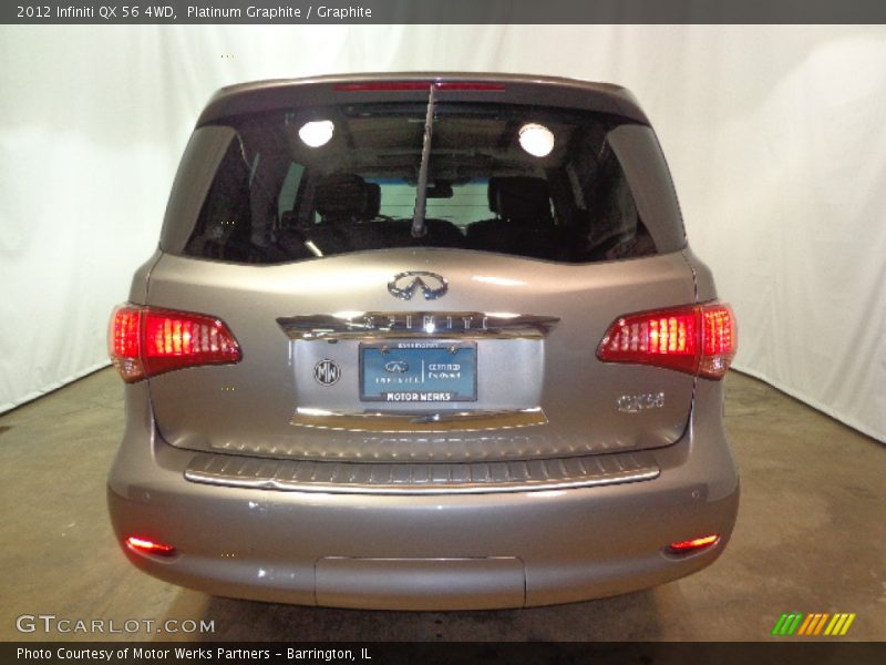Platinum Graphite / Graphite 2012 Infiniti QX 56 4WD