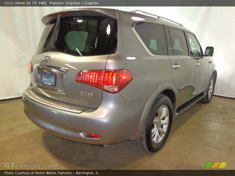 Platinum Graphite / Graphite 2012 Infiniti QX 56 4WD