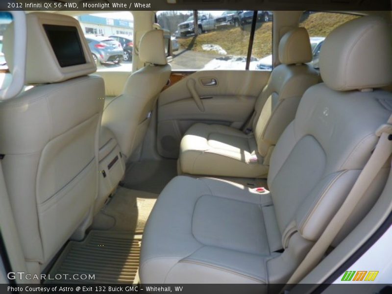 Moonlight White / Wheat 2012 Infiniti QX 56 4WD