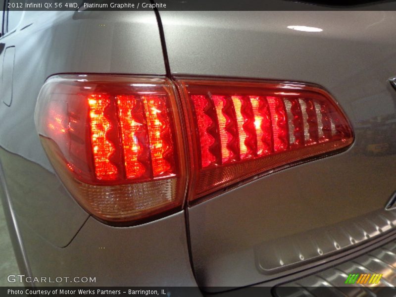Platinum Graphite / Graphite 2012 Infiniti QX 56 4WD