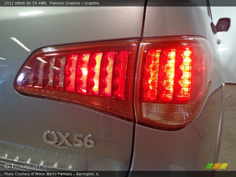 Platinum Graphite / Graphite 2012 Infiniti QX 56 4WD