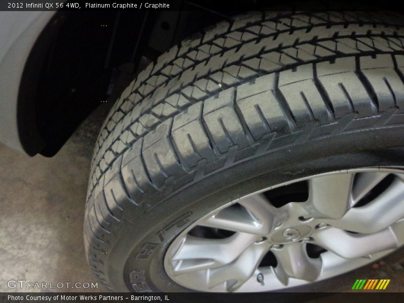 Platinum Graphite / Graphite 2012 Infiniti QX 56 4WD