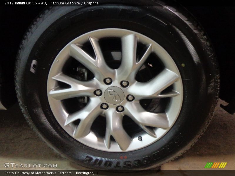 Platinum Graphite / Graphite 2012 Infiniti QX 56 4WD