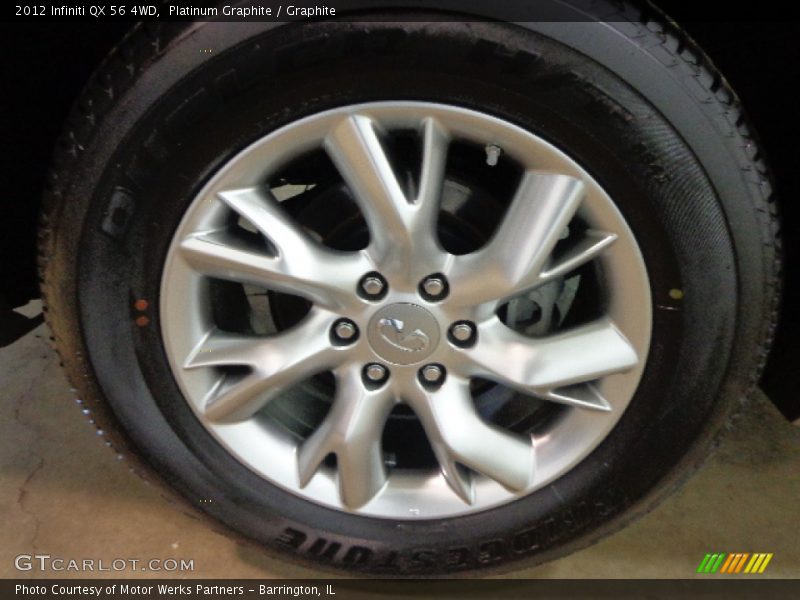 Platinum Graphite / Graphite 2012 Infiniti QX 56 4WD